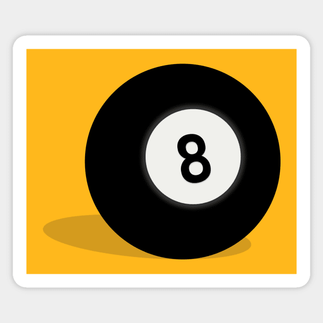 8 Ball Sticker by Art_Is_Subjective